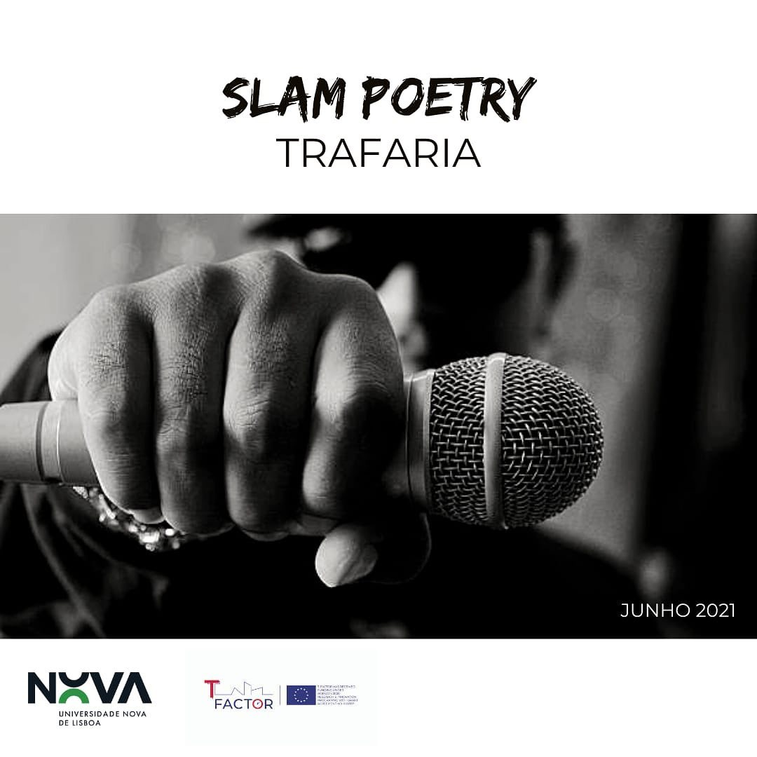 Slam Poetry Contest Poster, Trafaria