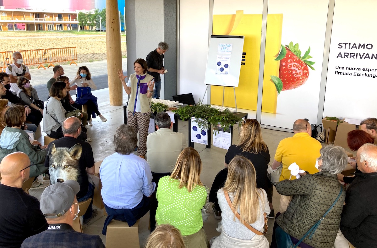 participants of the food workshop in MIND, Milan