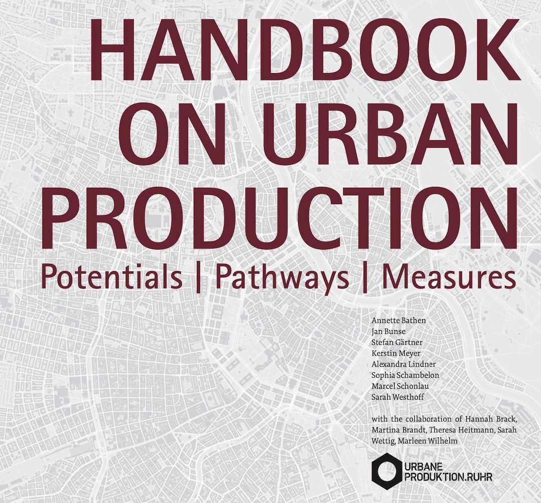 Handbook on Urban production cover